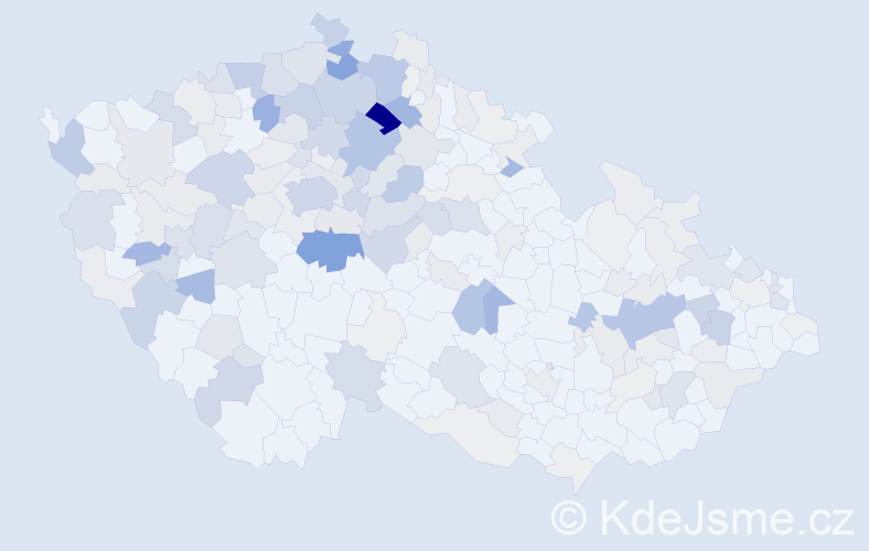 Příjmení: 'Eichlerová', počet výskytů 681 v celé ČR