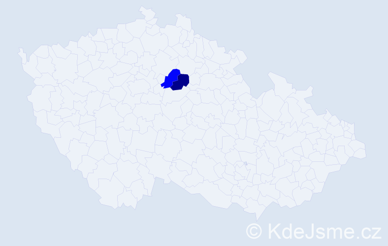 Příjmení: 'Pervolfová', počet výskytů 2 v celé ČR