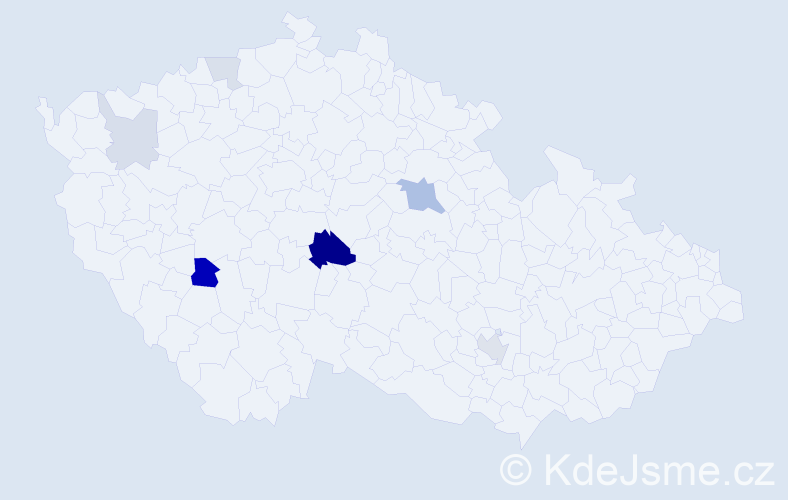 Příjmení: 'Cattaneo', počet výskytů 16 v celé ČR