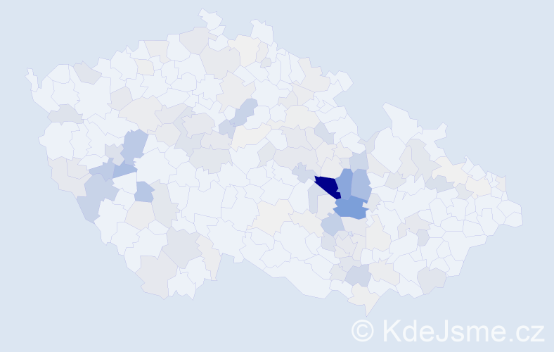 Příjmení: 'Andrlík', počet výskytů 474 v celé ČR