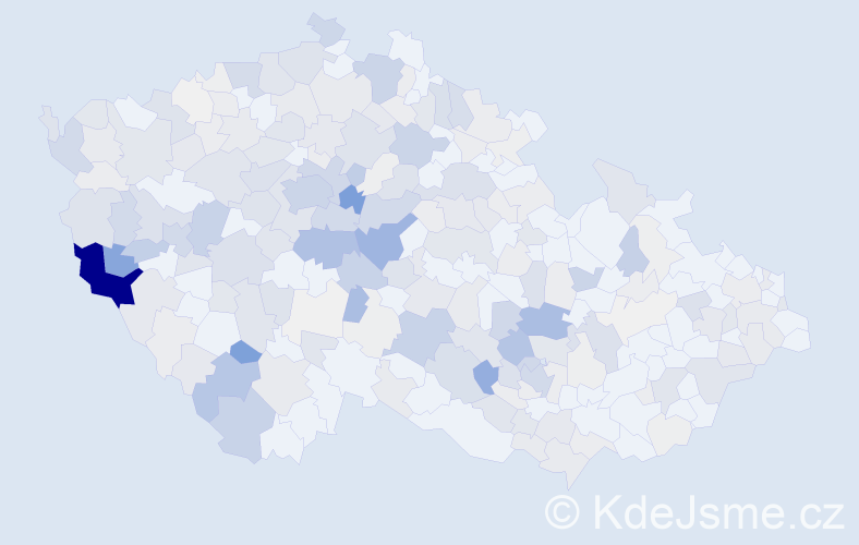 Příjmení: 'Pivoňková', počet výskytů 932 v celé ČR