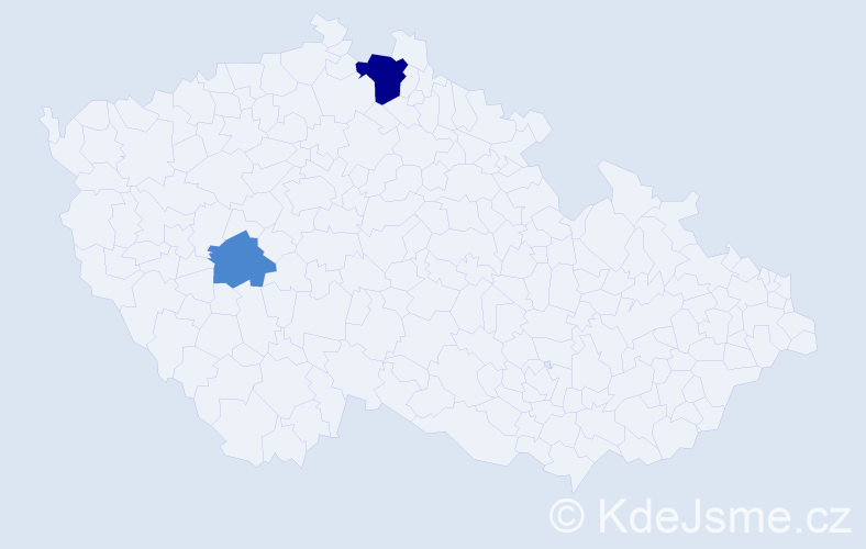 Příjmení: 'Puhalová', počet výskytů 4 v celé ČR