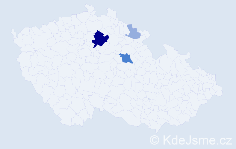 Příjmení: 'Spejchlík', počet výskytů 12 v celé ČR