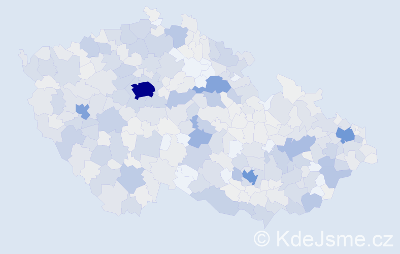 Příjmení: 'Šrámková', počet výskytů 3311 v celé ČR