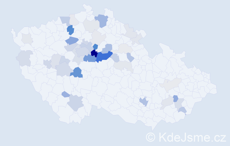 Příjmení: 'Belzová', počet výskytů 144 v celé ČR