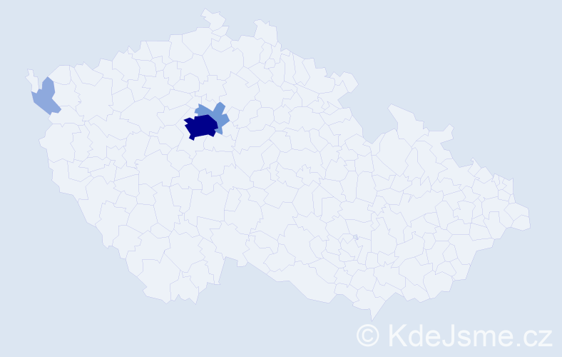 Příjmení: 'Didunyková', počet výskytů 9 v celé ČR
