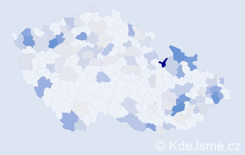 Příjmení: 'Lučan', počet výskytů 270 v celé ČR