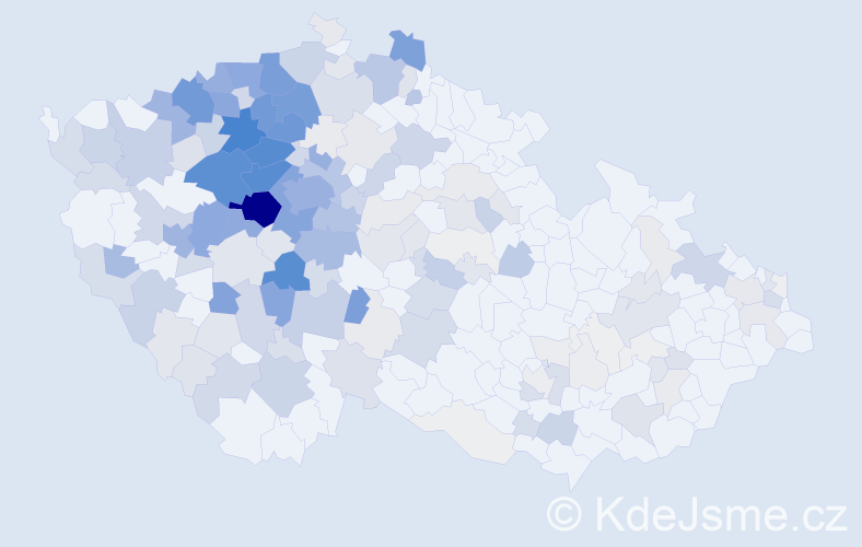 Příjmení: 'Prošková', počet výskytů 1008 v celé ČR