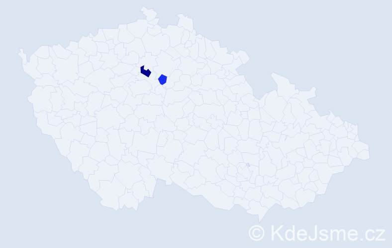 Příjmení: 'Yatsevyuk', počet výskytů 3 v celé ČR