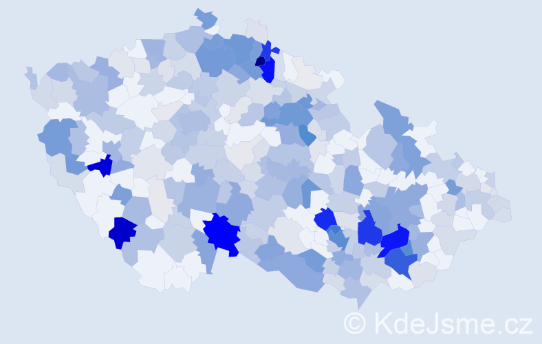 Příjmení: 'Medek', počet výskytů 1128 v celé ČR