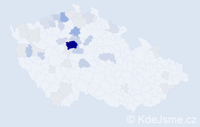 Příjmení: 'Löblová', počet výskytů 132 v celé ČR