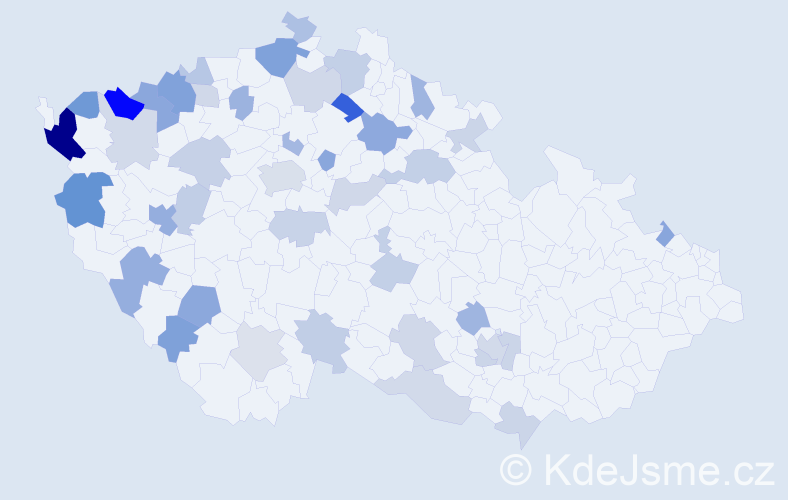 Příjmení: 'Le Thanh', počet výskytů 81 v celé ČR