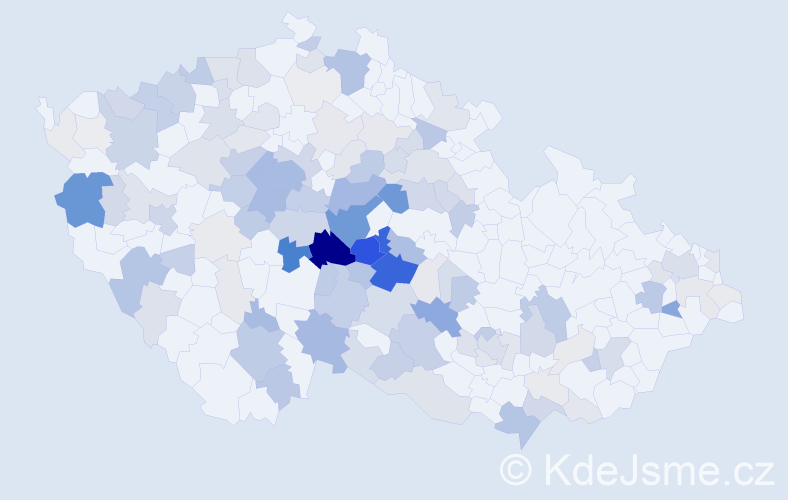Příjmení: 'Fialka', počet výskytů 496 v celé ČR