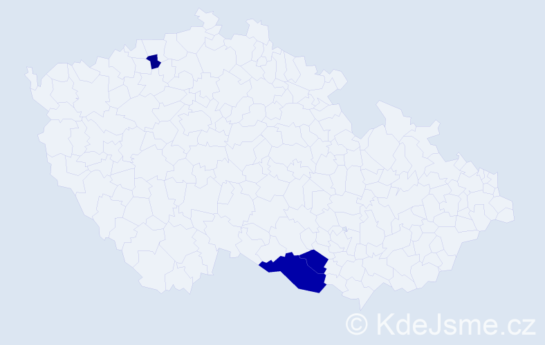 Příjmení: 'Buziová', počet výskytů 11 v celé ČR