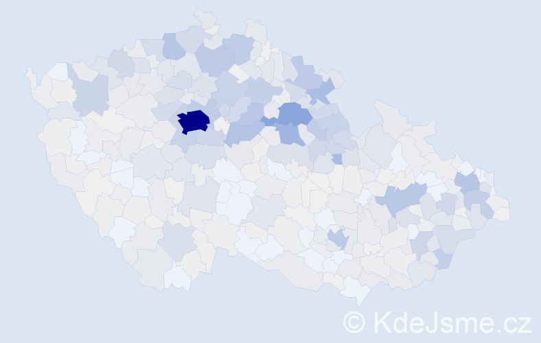 Příjmení: 'Řeháková', počet výskytů 3285 v celé ČR