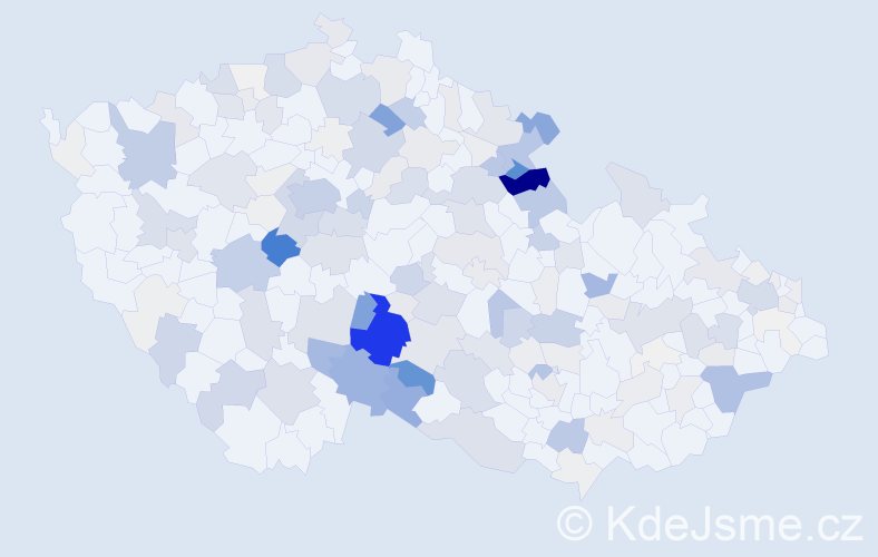 Příjmení: 'Matějů', počet výskytů 930 v celé ČR