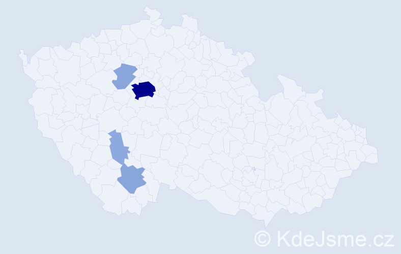 Příjmení: 'Goetz', počet výskytů 16 v celé ČR