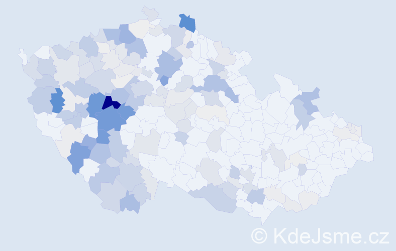 Příjmení: 'Šlapáková', počet výskytů 582 v celé ČR