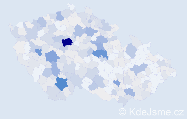 Příjmení: 'Dubský', počet výskytů 1418 v celé ČR