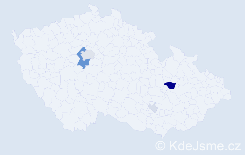 Příjmení: 'Skvortsov', počet výskytů 8 v celé ČR