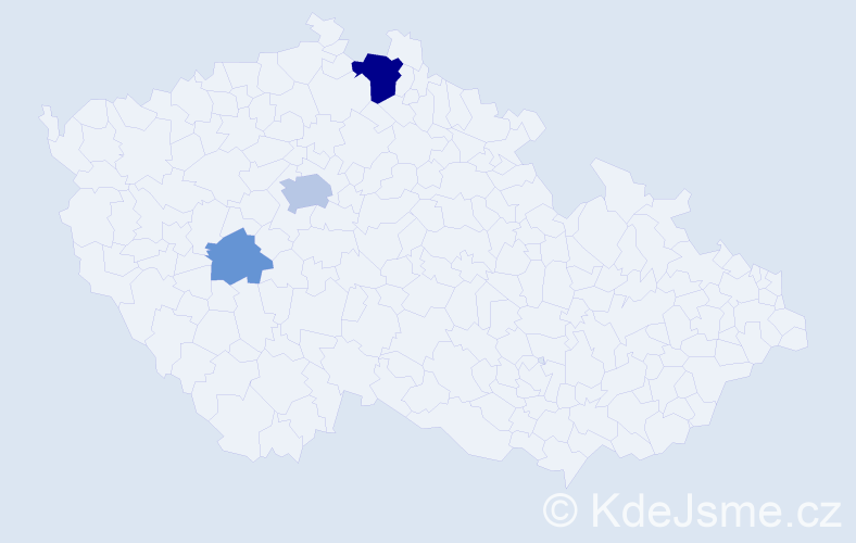Příjmení: 'Eppert', počet výskytů 8 v celé ČR