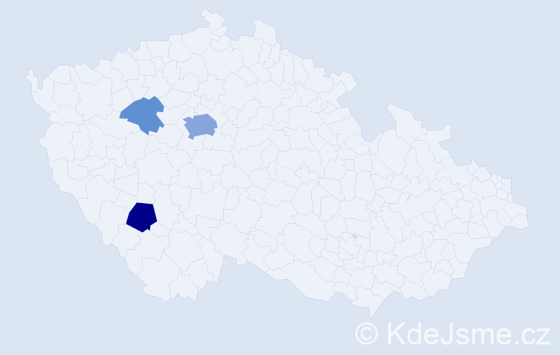 Příjmení: 'Maksymyshyn', počet výskytů 10 v celé ČR