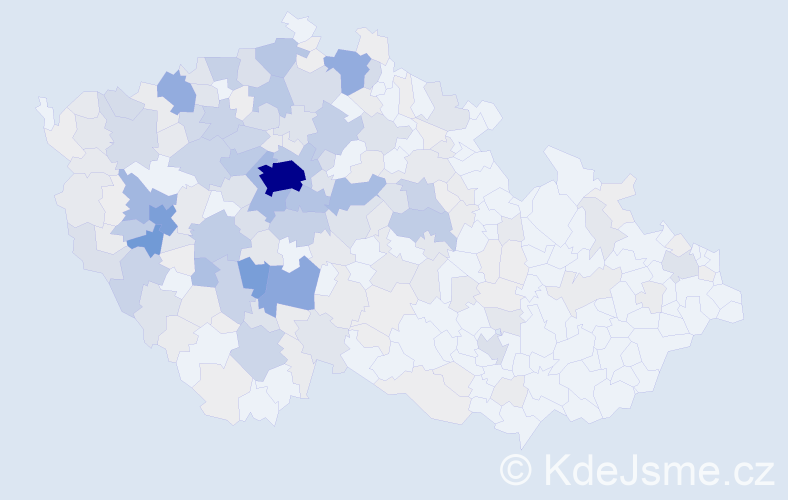 Příjmení: 'Fořt', počet výskytů 1059 v celé ČR