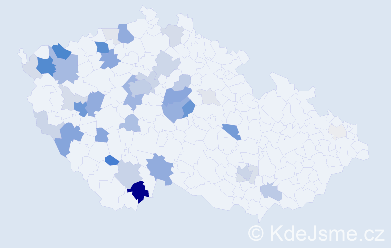 Příjmení: 'Lenk', počet výskytů 138 v celé ČR