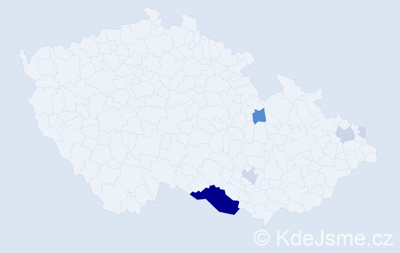 Příjmení: 'Plotzer', počet výskytů 24 v celé ČR