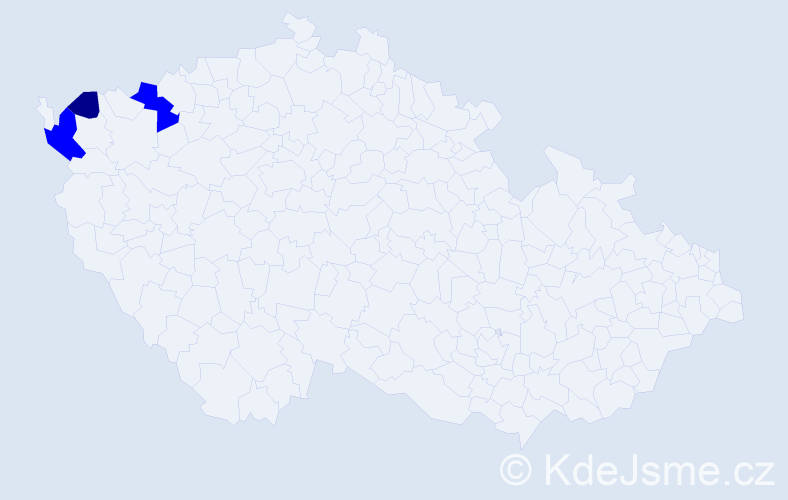 Příjmení: 'Engelmayer', počet výskytů 4 v celé ČR