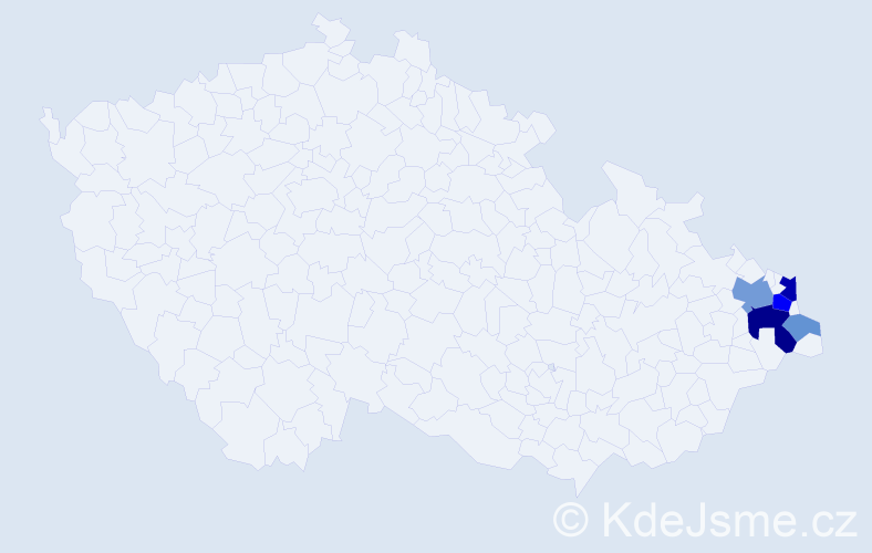 Příjmení: 'Staniowská', počet výskytů 14 v celé ČR