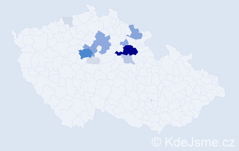 Příjmení: 'Erbsová', počet výskytů 48 v celé ČR