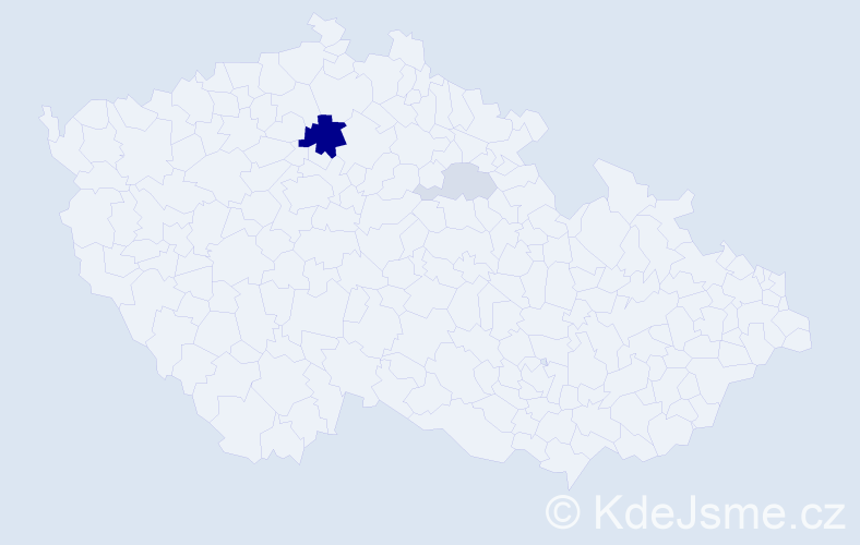 Příjmení: 'Gerstorferová', počet výskytů 9 v celé ČR