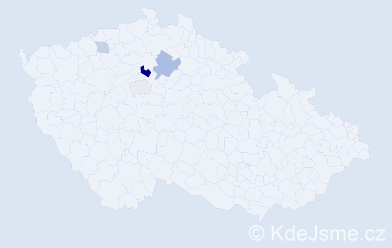 Příjmení: 'Segert', počet výskytů 10 v celé ČR