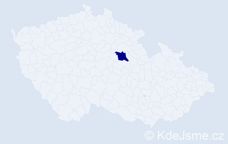 Příjmení: '"Dušková Šádková"', počet výskytů 1 v celé ČR