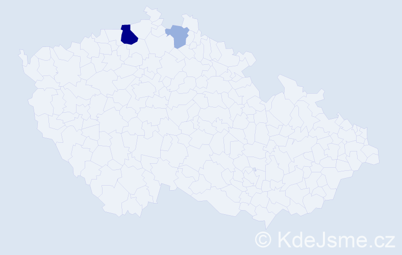 Příjmení: 'Taifl', počet výskytů 6 v celé ČR