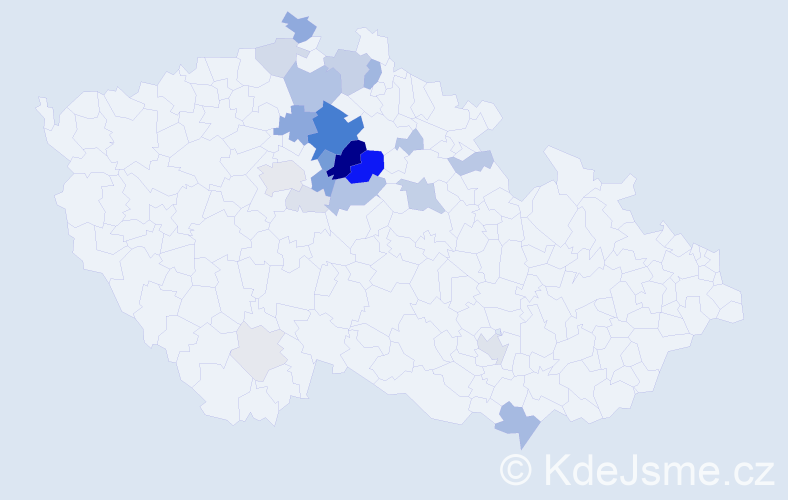Příjmení: 'Fadrhoncová', počet výskytů 99 v celé ČR