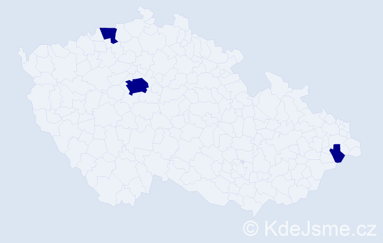 Příjmení: 'Širjajev', počet výskytů 6 v celé ČR