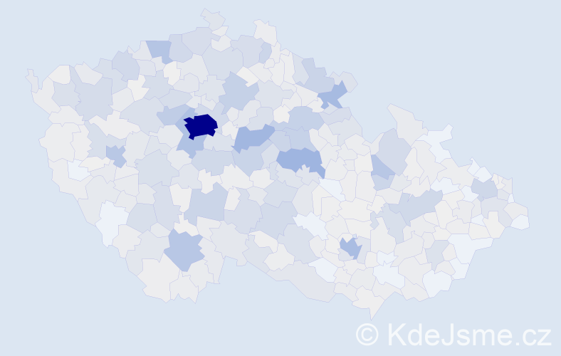 Příjmení: 'Linhart', počet výskytů 3254 v celé ČR