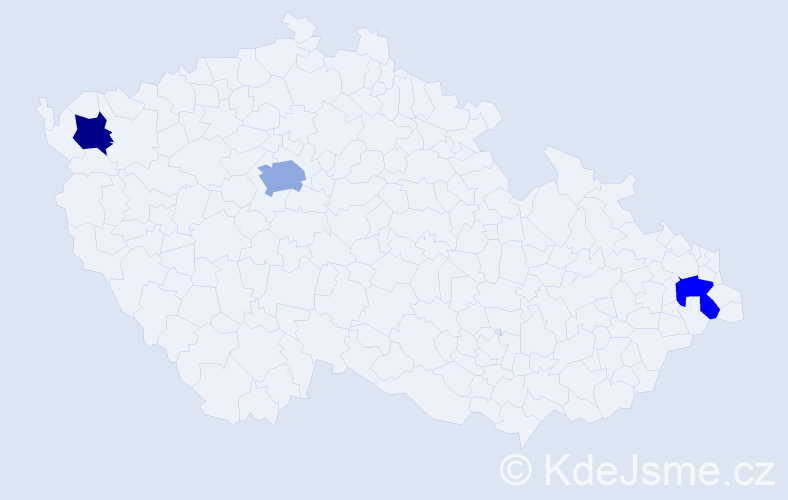 Příjmení: 'Polom', počet výskytů 11 v celé ČR