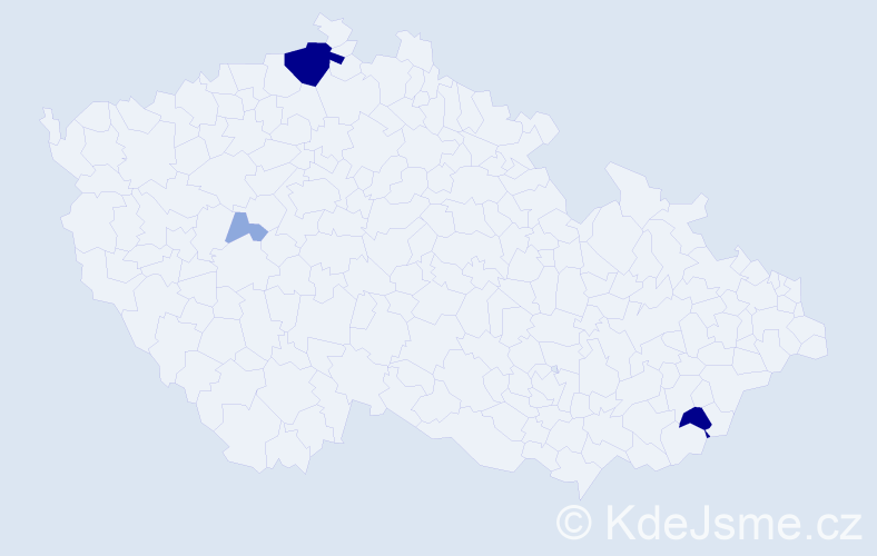 Příjmení: 'Berenteš', počet výskytů 11 v celé ČR