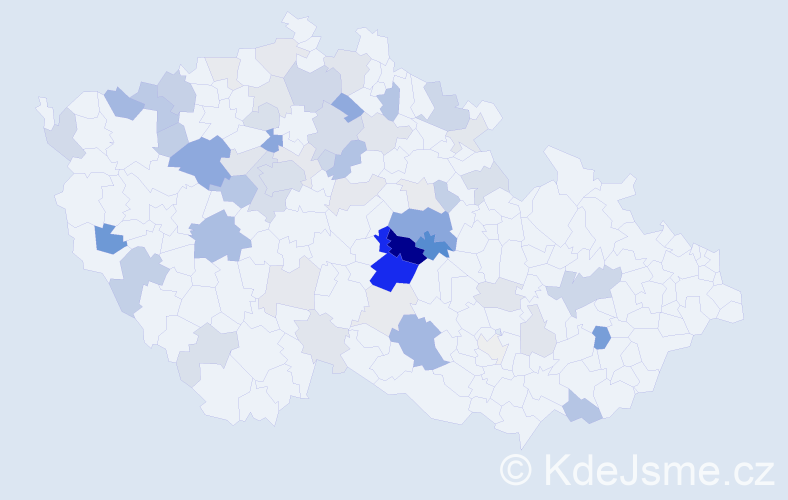 Příjmení: 'Eisová', počet výskytů 173 v celé ČR