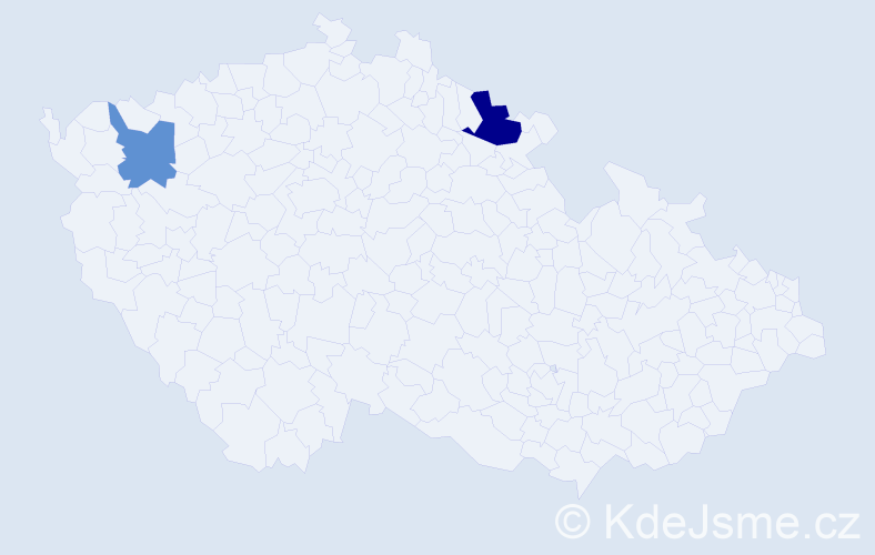Příjmení: 'Greenford', počet výskytů 3 v celé ČR