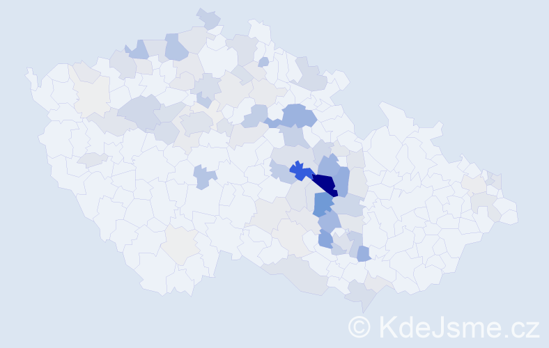 Příjmení: 'Makovská', počet výskytů 321 v celé ČR