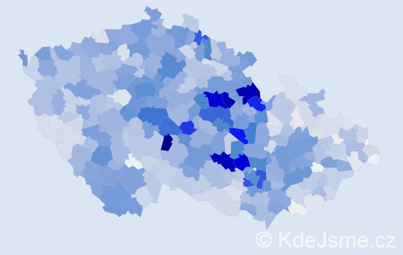Příjmení: 'Štěpánek', počet výskytů 6408 v celé ČR
