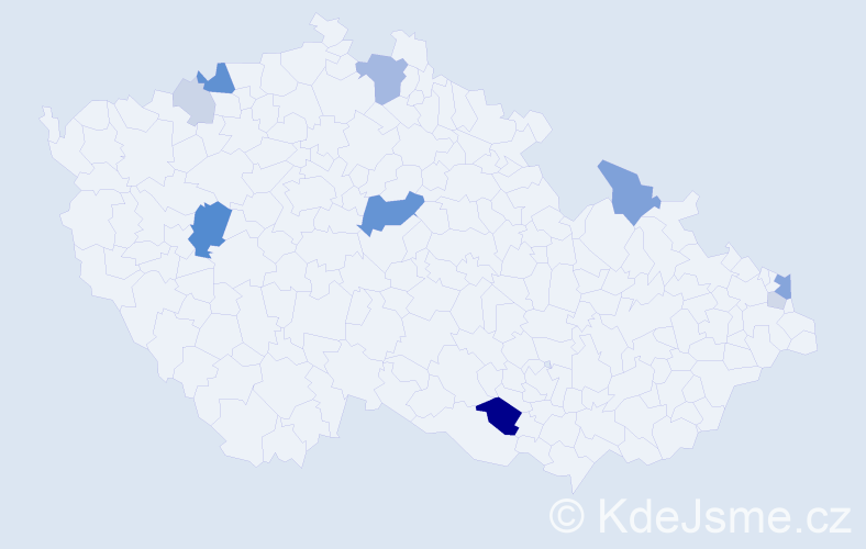 Příjmení: 'Čarnogurský', počet výskytů 26 v celé ČR