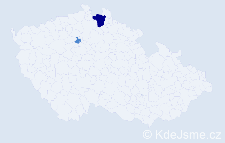 Příjmení: 'Matsetska', počet výskytů 4 v celé ČR