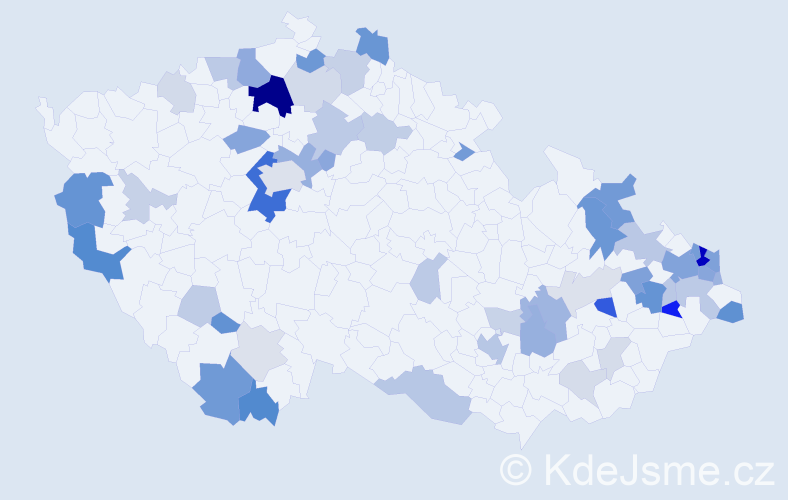 Příjmení: 'Minárik', počet výskytů 142 v celé ČR