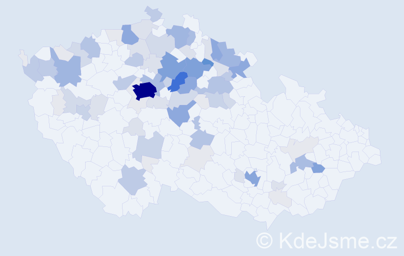 Příjmení: 'Dytrych', počet výskytů 351 v celé ČR