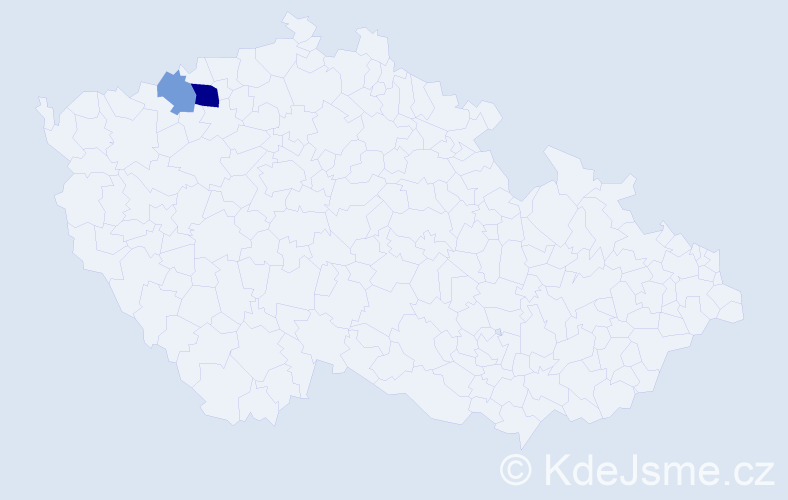 Příjmení: 'Karpel', počet výskytů 4 v celé ČR